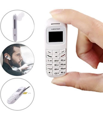 $115 • Buy BM70 Tiny Smallest Phone Mini Phone Cellular Gsm Sim Free Unlocked White