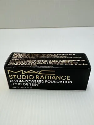 MAC STUDIO RADIANCE SERUM POWERED FOUNDATION In NC27 1.0 Oz BOXED FAST FREE S&H • $30.25