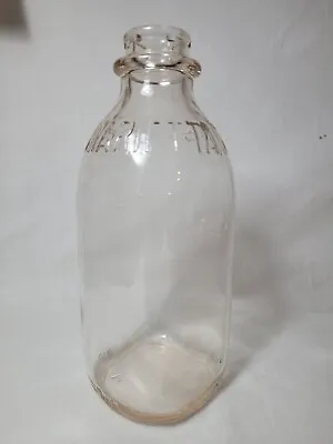 $9.99 • Buy Antique Crystal Dairy Marrietta, Ohio 1 Quart Milk Bottle