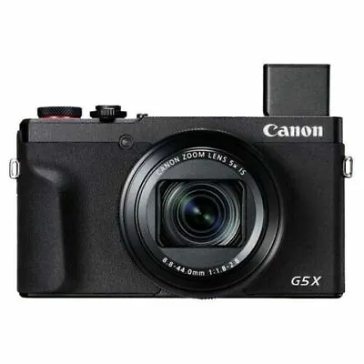 Canon Digital Camera PowerShot G5 X Mark II Black CMOS New In Box • $1960