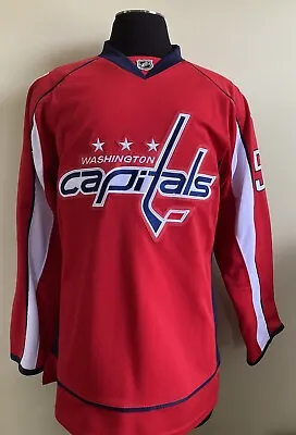 Reebok CCM Washington Capitals Mike Green 52 Red Jersey NHL Size 50 • $35