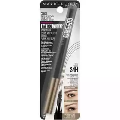 Maybelline Tattoo Studio Brow Tint Pen Makeup 360 Medium Brown • $8.99