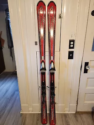 175 Cm VOLKL SUPERSPORT S5 Ti Skis W/ MARKER IPT MOTION Adjustable Bindings • $199