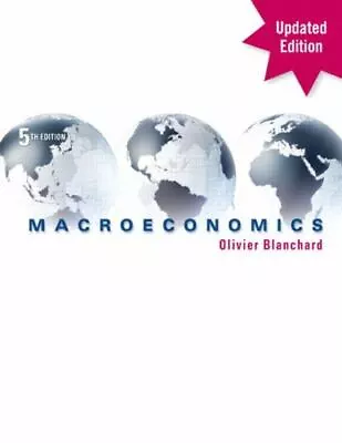 Macroeconomics Updated By Blanchard Olivier • $6.46