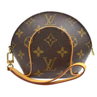 £1337.60 • Buy Louis Vuitton Mini Ellipse Pouch Bag Th1005  Purse Monogram Canvas M51129 44566