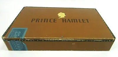 1928 Wood Paper Cigar Box Prince Hamlet Bayuk Bros. Inc. Philadelphia  Habana • $29.50