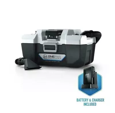 $61.27 • Buy Hoover ONEPWR Wet/Dry Cordless Utility Vacuum Kit - Black/Gray W/battery+charger