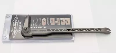 Stiletto TICLW12 11.5 Titanium Clawbar Nail Puller W/ Dimpler BRAND NEW SOLID Ti • $71.99