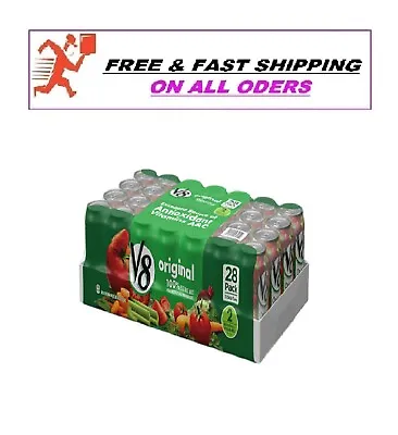 $35.13 • Buy V8 Original 100% Vegetable Juice, 11.5 FL OZ Can (Pack Of 28)		