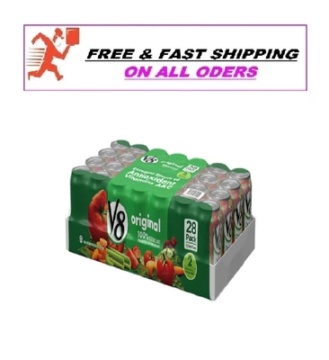 $35.13 • Buy V8 Original 100% Vegetable Juice, 11.5 FL OZ Can (Pack Of 28)		