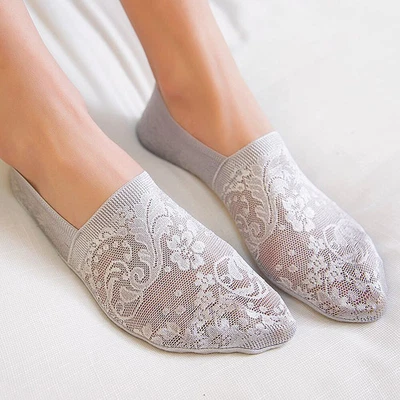 £15.48 • Buy  10 Pair Bridesmaid Women Anti Skid Socks Lace Boat Invisible