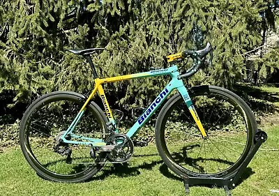 Bianchi Specialissima Marco Pantani CV Carbon - Size 55 - Campagnolo EPS 12 Sp • $10500