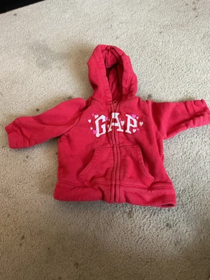 BabyGap Girls Hoody 3-6 Months Vgc • £3