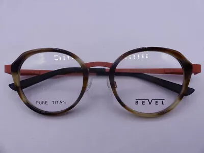 Bevel 2542 Bengal Toffee Grain Womens Eyeglasses Frames Size 48-120-135 • $399.99