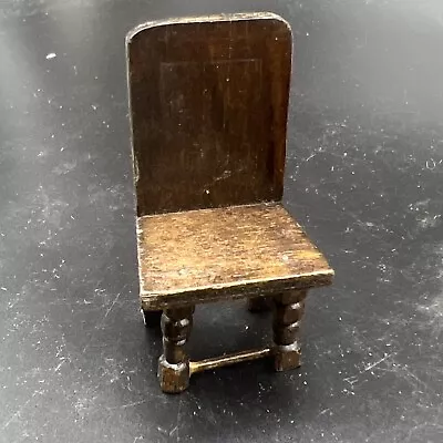 Antique German Chair Dollhouse Furniture Miniature Germany Childs Room • $2.99