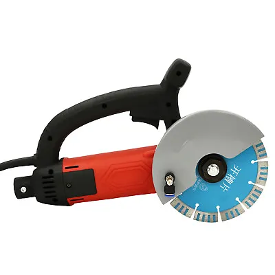 Electric Concrete Cut Off Saw Cement Masonry Wet Dry Saw Cutter+Blade • $92.12