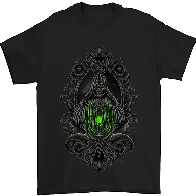 Grim Reaper Gothic Skull Heavy Metal Mens T-Shirt 100% Cotton • $9.93