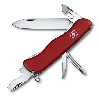 New Victorinox Swiss Army Knife Adventurer Red With Locking Blade 0.8453 Boxed  • $51.99