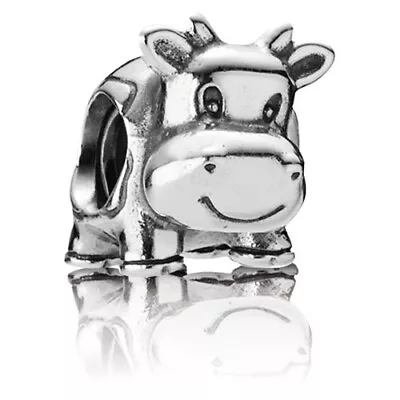 COW Pandora Charm 925 Sterling Silver 790565 • $40.95