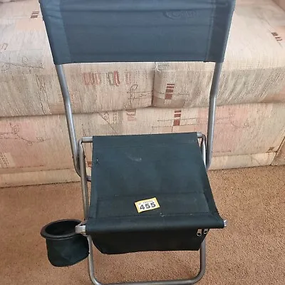£14.99 • Buy Gelert Portable Folding Chair Fishing Camping Picnic Beach Stool Drinks,Storage