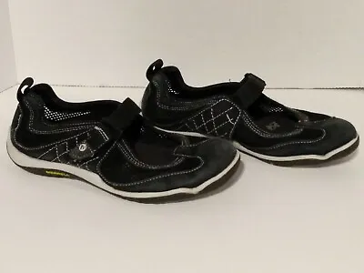 Merrell Mary Jane Sneakers Black Size 8  Womens Lorelei Emme Hook Loop Slip On  • $16.99