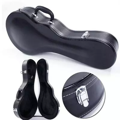 Hot High Quality Protable F-Style Mandolin Artificial Leather Case Black • $49.99