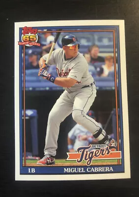 Miguel Cabrera 2016 Topps Archives #204 Detroit Tigers • $1.50