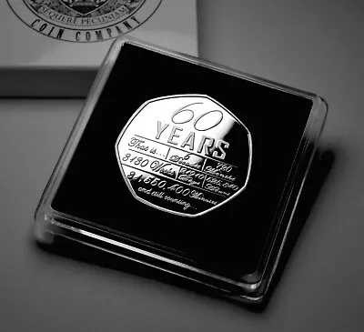 £9.99 • Buy On Our 60th WEDDING ANNIVERSARY Commemorative In Gift Case. Capsule. 60 Years