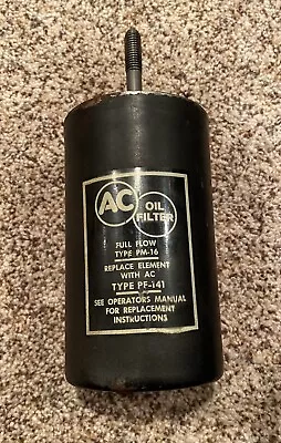 Vintage AC Oil Filter Canister PM-16 • $45