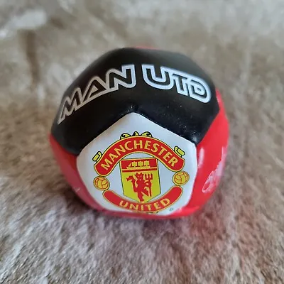 Manchester United Hacky Sack Football Bean Bag Soccer Team Red/MAN UTD 1997 • $14.95