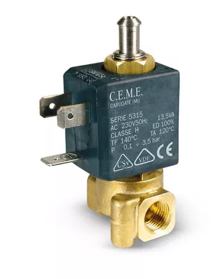 Solenoid Valve CEME 5315 NC 1/8  Water Air Coffee Espresso • £26.40