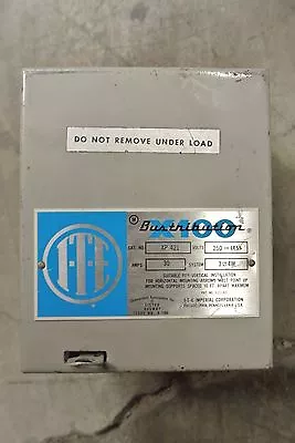 ITE 30 Amp 250 Volt 3 Phase 4 Wire Cat: XP421 Bustribution X100 • $145