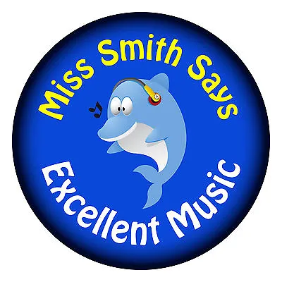 110 Personalised Teacher Reward Stickers For Music • £3.20