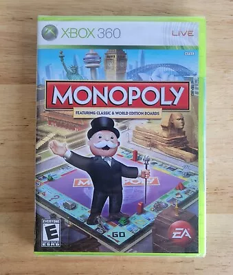 Monopoly (Microsoft Xbox 360 2008) Brand New Factory Sealed  • $61.99