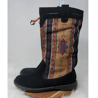 Minnetonka El Paso Southwestern Woven Tall Boots 9.5 • $65