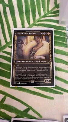 Magic The Gathering Custom Evelyn The Covetous Commander Vampire Theft Deck • $90