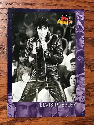 2001 Topps American Pie Elvis Presley Card-ex-nt-mar777 • $2.99