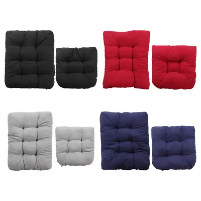 $37.97 • Buy 2Pcs Rocking Chair Cushions Recliner Back Cushion And Seat Pad Cushion Set