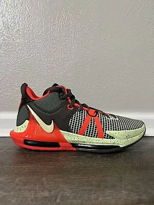 Nike Lebron Witness VII 7 Black/Barely Volt Basketball Men's Shoe 10 DM1123-001 • $69.97