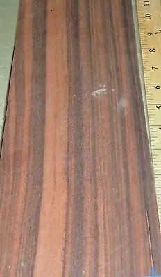 Ebony Macassar Wood Veneer 5  X 45  Raw No Backing 1/42  Thickness A Grade • $37.50