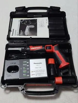 Panasonic Charge Stick Impact Driver 7.2V With 2 Batteries Red EZ7521LA2S-R New • £146.47