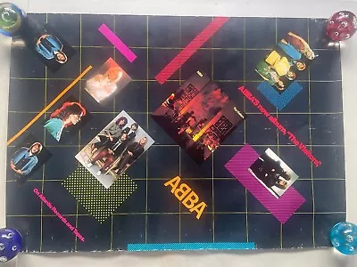 Original 1981 ABBA  The Visitors  Album Promo Poster. • $260