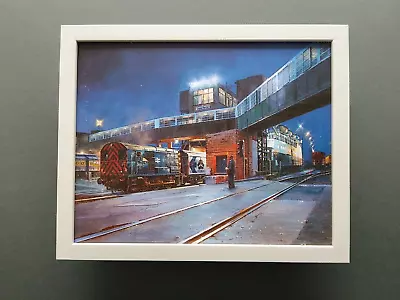 Malcolm Root Steam Train Print 'Dover Ferry' FRAMED • £22