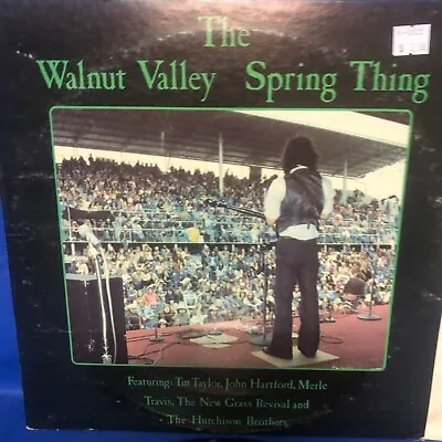 The Walnut Valley Spring Thing RECORD LP MERLE TRAVIS / HUTCHISON BROTHERS +++++ • $6.20