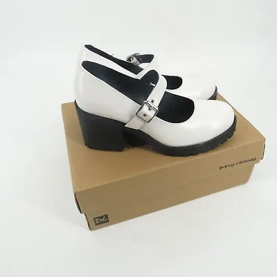 Dirty Laundry Lita Jane Women's White Patent Shoe Size 7 New $69.95 • $38