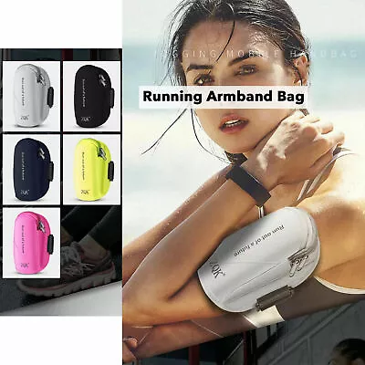 Universal Outdoor Sports Armband Case Phone Holder Gym Running Jogging Arm Band • $8.80