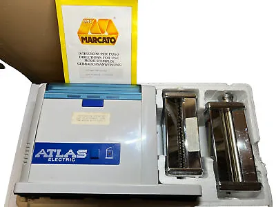 $195 • Buy *NEW IN BOX* MARCATO ATLAS MOD 150 ELECTRIC PASTA MAKING MACHINE MADE In ITALY