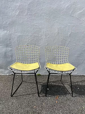 A Pair Of All Original Knoll Harry Bertoia Child Chairs • $800