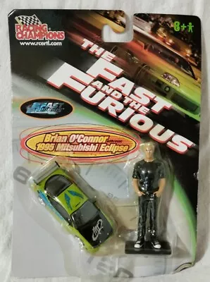 Racing Champions Fast And Furious 1995 MITSUBISHI ECLIPSE~ Brian O'Connor Figure • $26