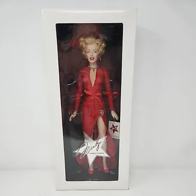 15  Marilyn Monroe Gentleman Prefer Blondes Franklin Mint Portrait Doll 1999 • £155.76